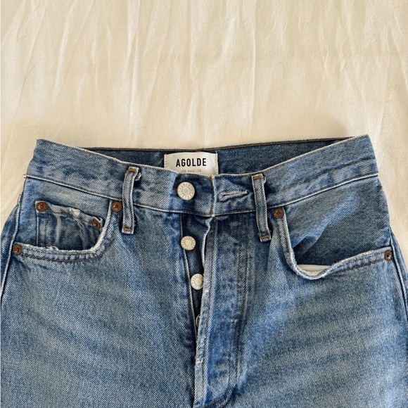 Agolde 90’s pinch waist jeans size 23 - Picture 3 of 5